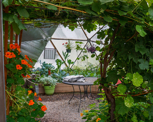 Solar Fan 33' Growing Dome